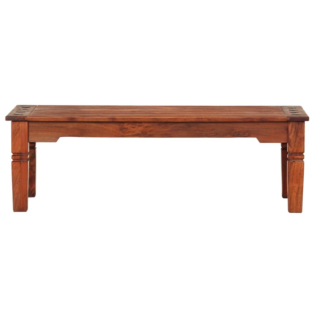 VidaXL Coffee Table 110x50x35 cm Solid Acacia Wood Living Room Decor Enthusiasts Worldwide by vidaXL