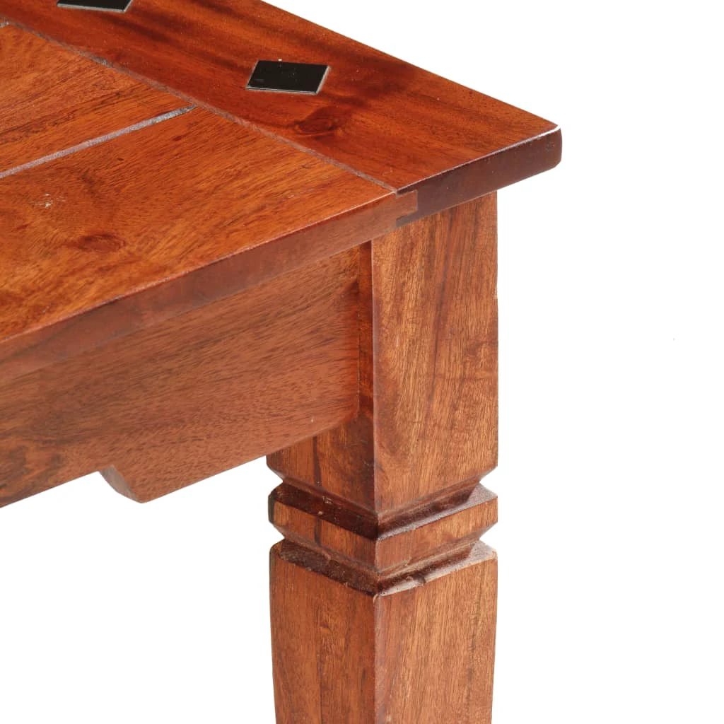 VidaXL Coffee Table 110x50x35 cm Solid Acacia Wood Living Room Decor Enthusiasts Worldwide by vidaXL