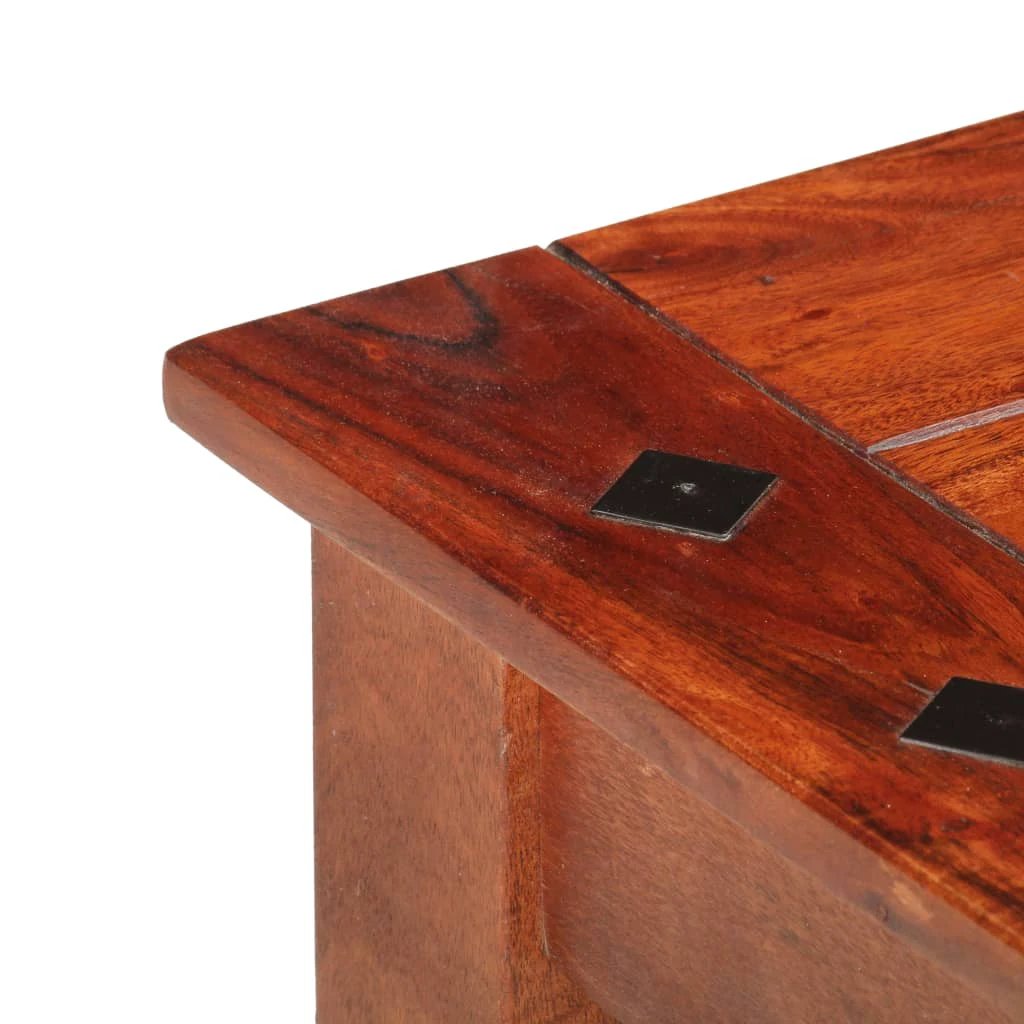VidaXL Coffee Table 110x50x35 cm Solid Acacia Wood Living Room Decor Enthusiasts Worldwide by vidaXL