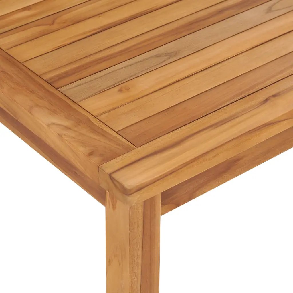 vidaXL vidaXL Garden Dining Table 120x70x77 cm Solid Teak Wood - Dining Table