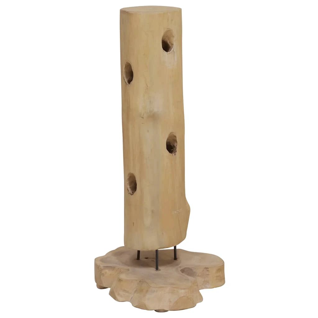 vidaXL vidaXL Wine Rack for 8 Bottles 40x30x80 cm Solid Teak Wood - Wine Rack