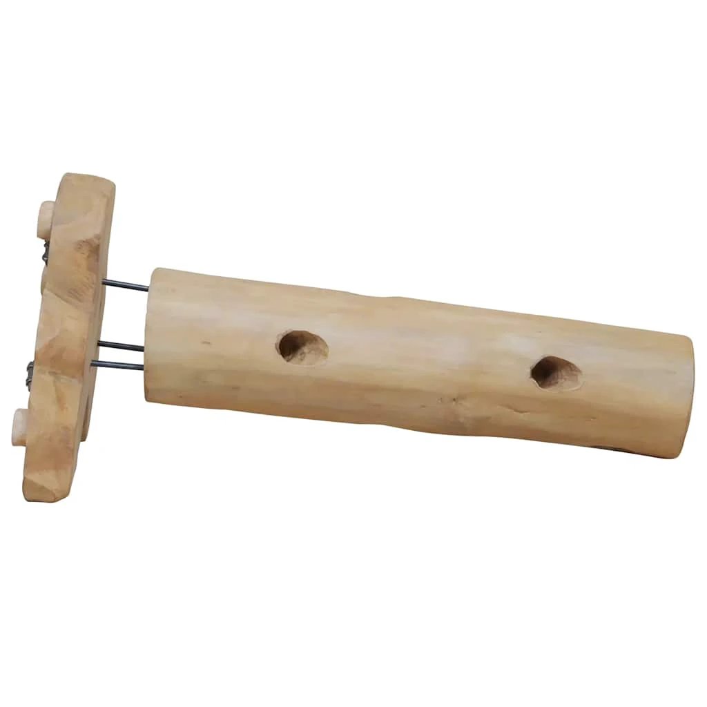 vidaXL vidaXL Wine Rack for 8 Bottles 40x30x80 cm Solid Teak Wood - Wine Rack