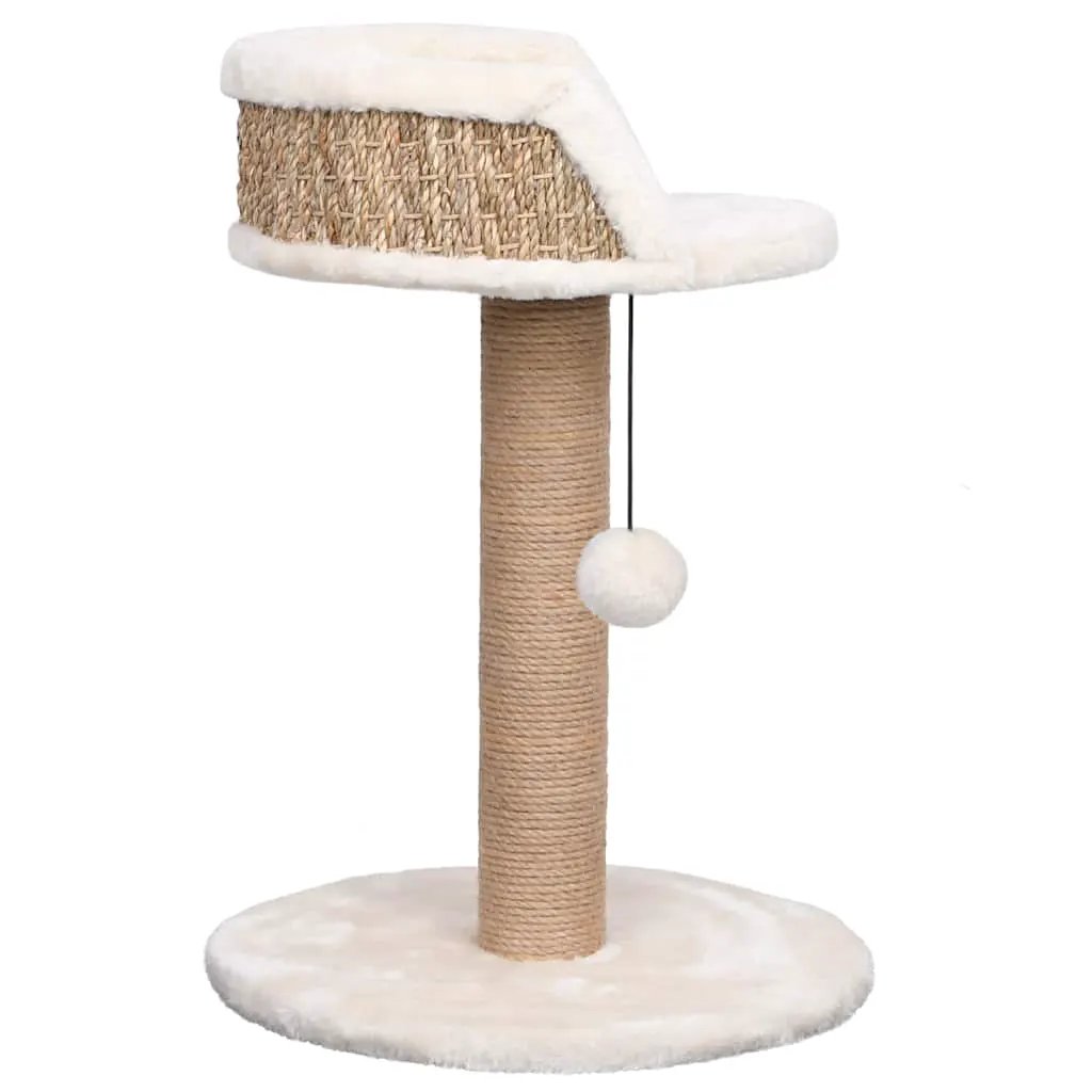 vidaXL vidaXL Cat Tree with Scratching Post 49 cm Seagrass - Cat Tree