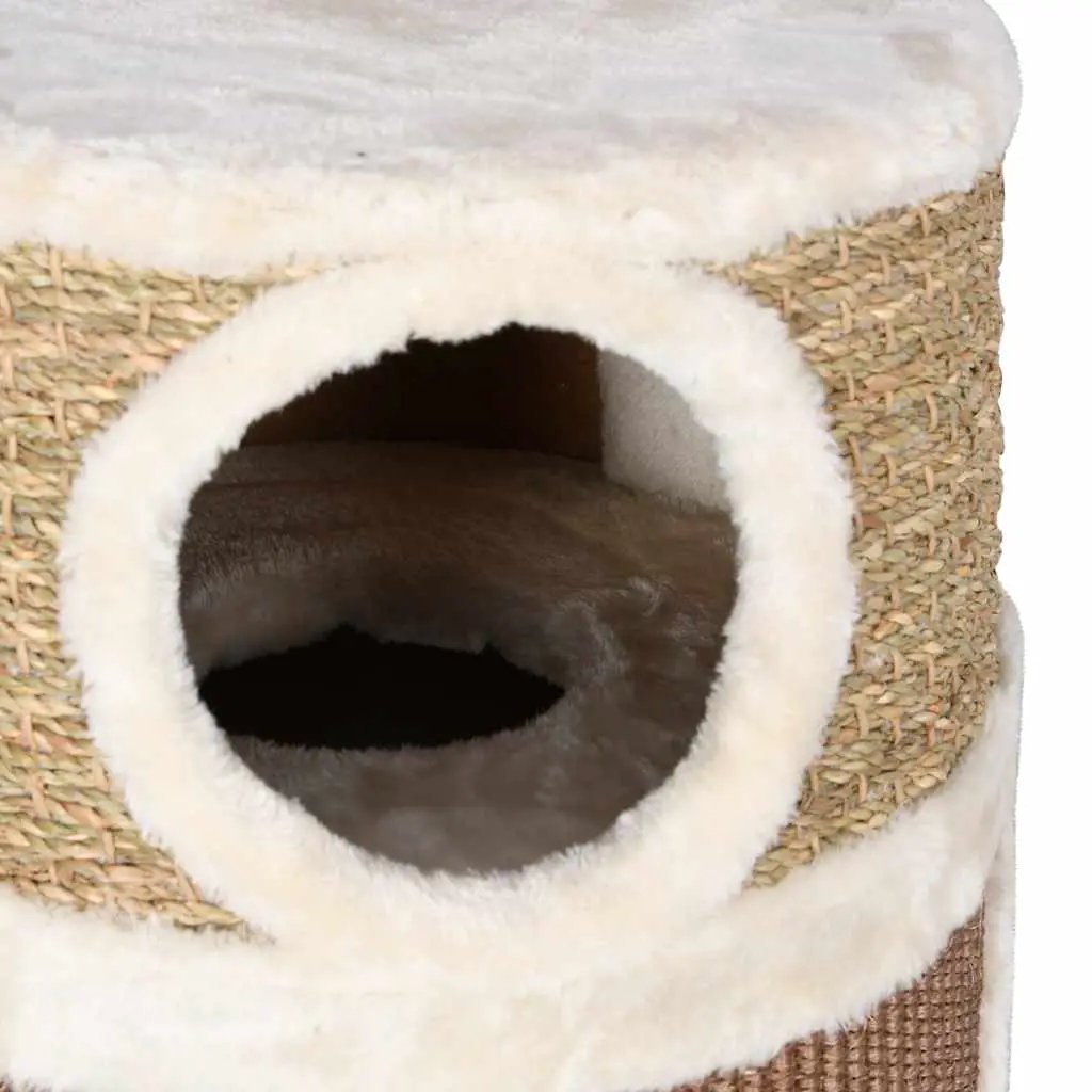 vidaXL vidaXL Cat Scratching Barrel 60 cm Seagrass - Scratching Posts