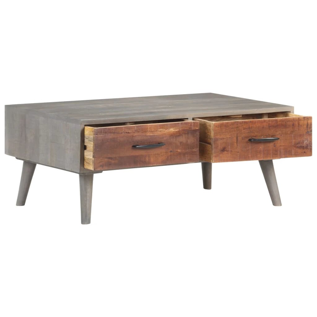 vidaXL VidaXL Coffee Table 100x60x40 cm Rough Mango Wood - Coffee Table