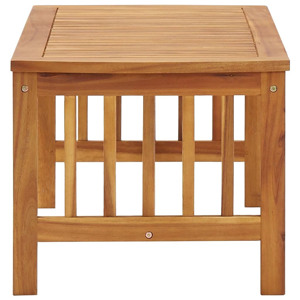 VidaXL CoffeeTable 102x50x43 AcaciaWood LivingRoom by vidaXL