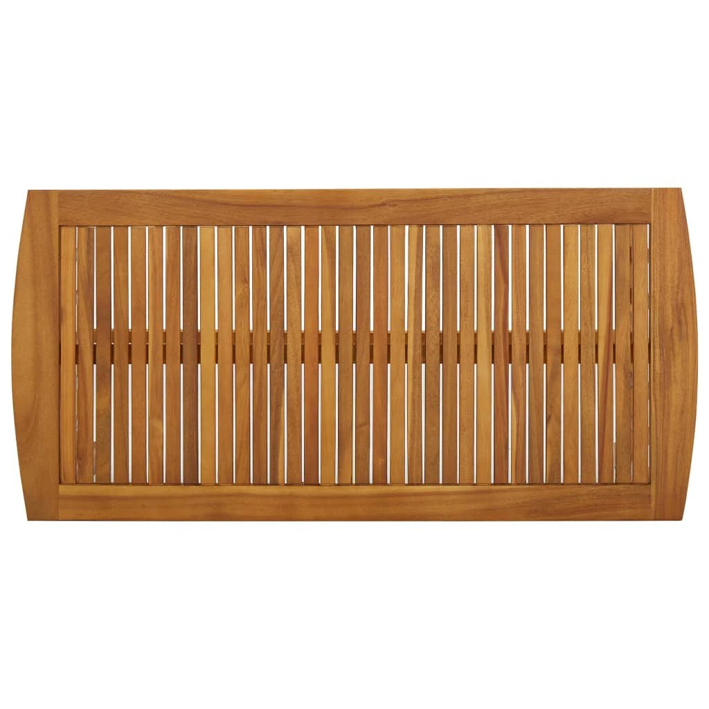 VidaXL CoffeeTable 102x50x43 AcaciaWood LivingRoom by vidaXL