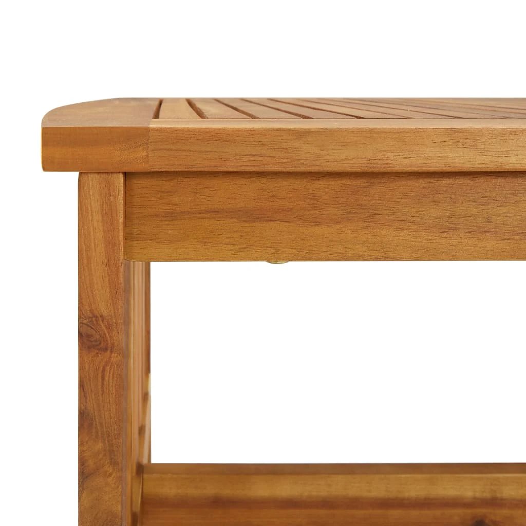 VidaXL CoffeeTable 102x50x43 AcaciaWood LivingRoom by vidaXL