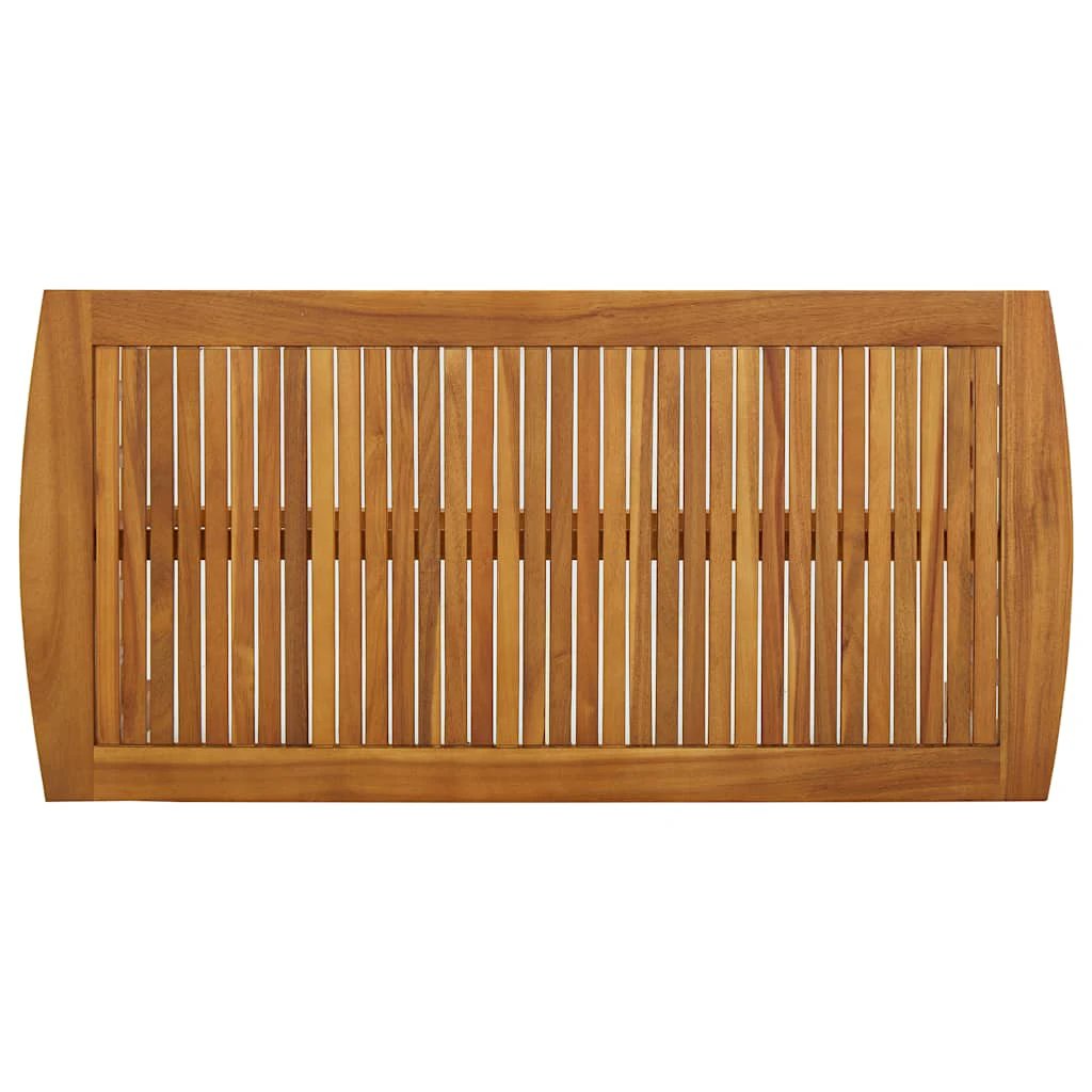VidaXL Coffee Table 102x50x43 cm Solid Acacia Wood Oil Finish Durable Living Room Centerpiece by vidaXL