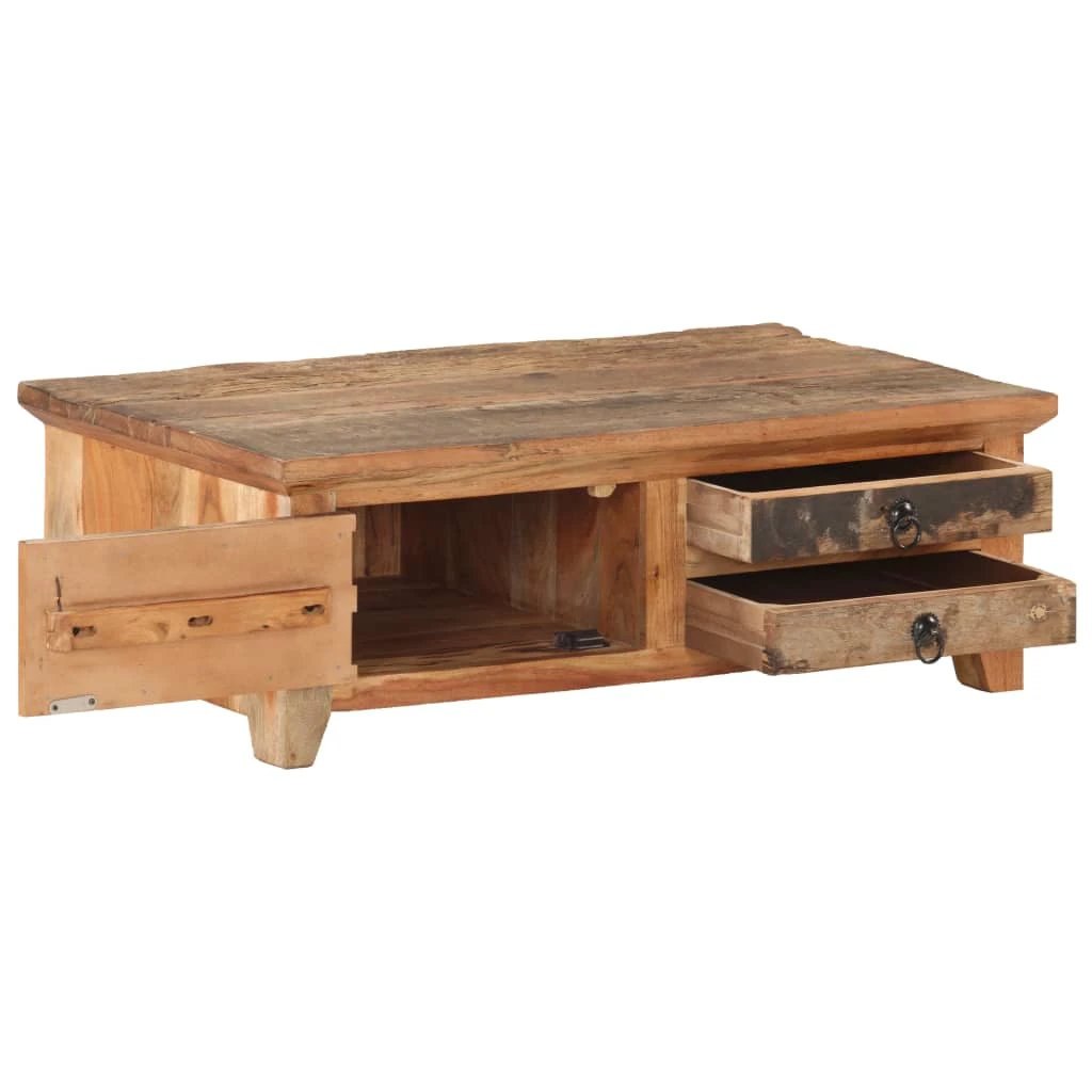 VidaXL Coffee Table 90x50x31cm Reclaimed Wood by vidaXL