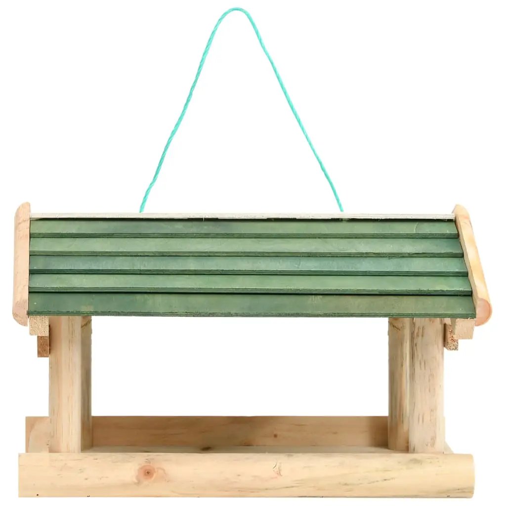 vidaXL vidaXL Bird Feeder Solid Wood 35x29.5x21 cm - Bird Feeder