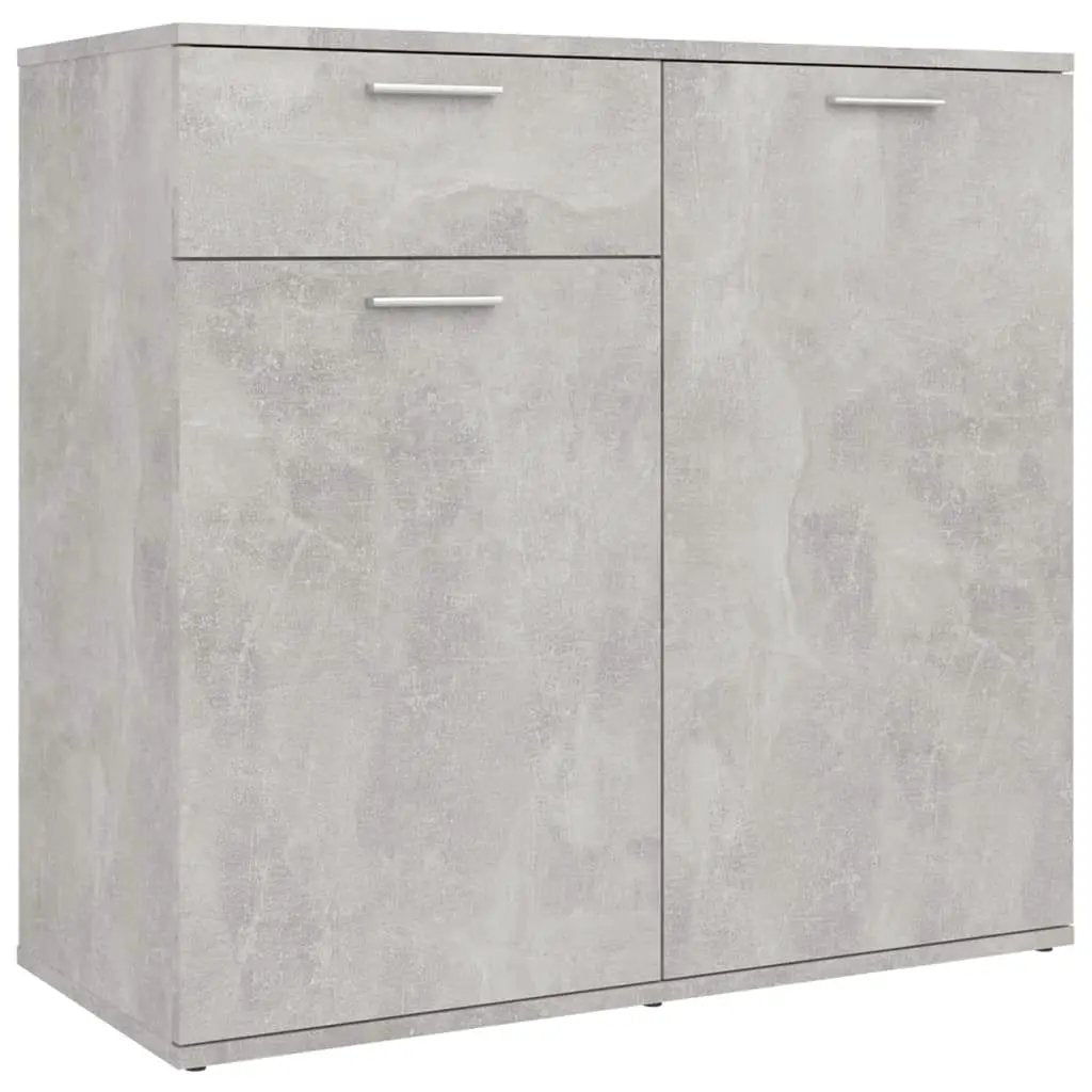 vidaXL vidaXL Sideboard Concrete Grey 80x36x75 cm Engineered Wood - Sideboard