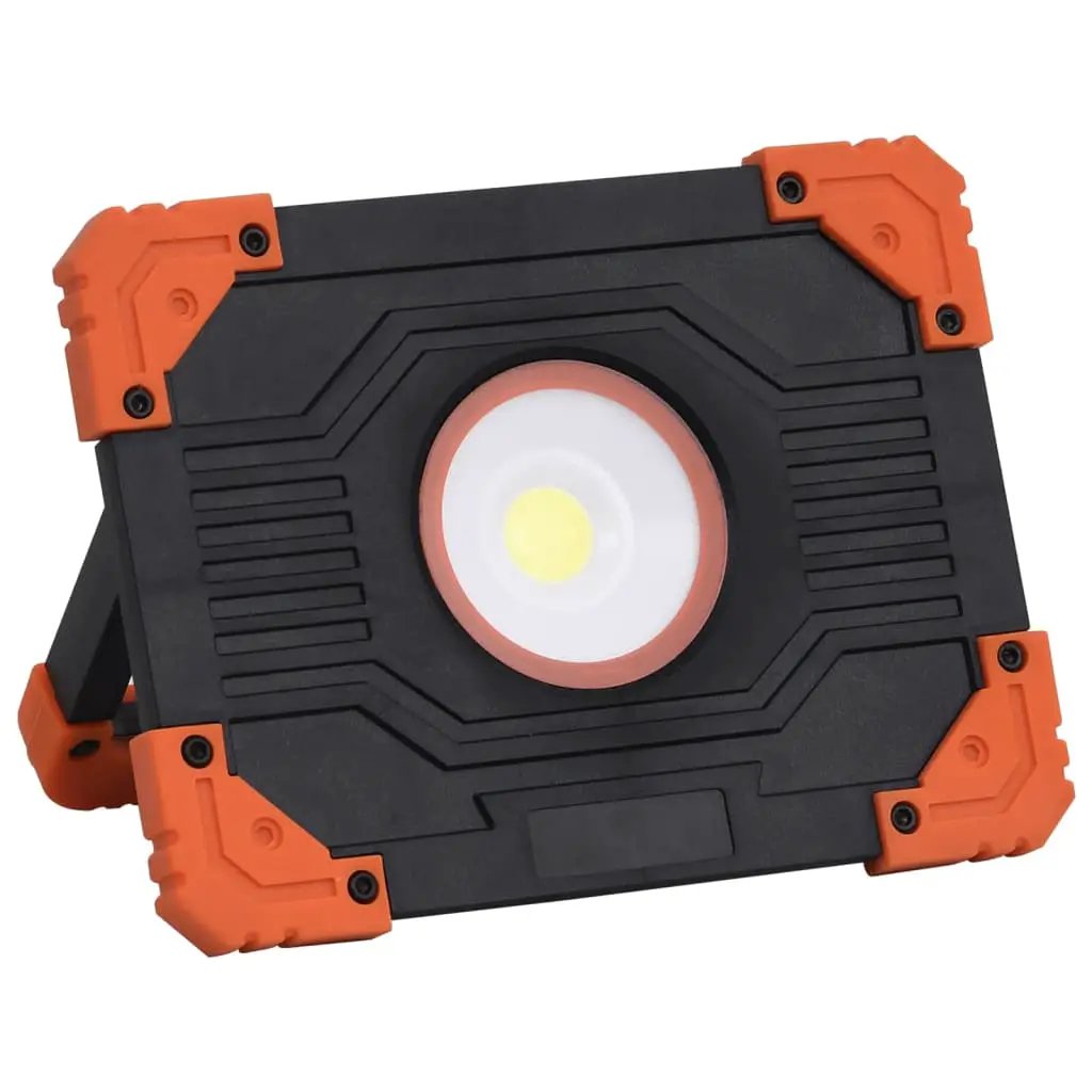 vidaXL vidaXL Portable LED Spotlight ABS 10 W Cold White - Spotlight