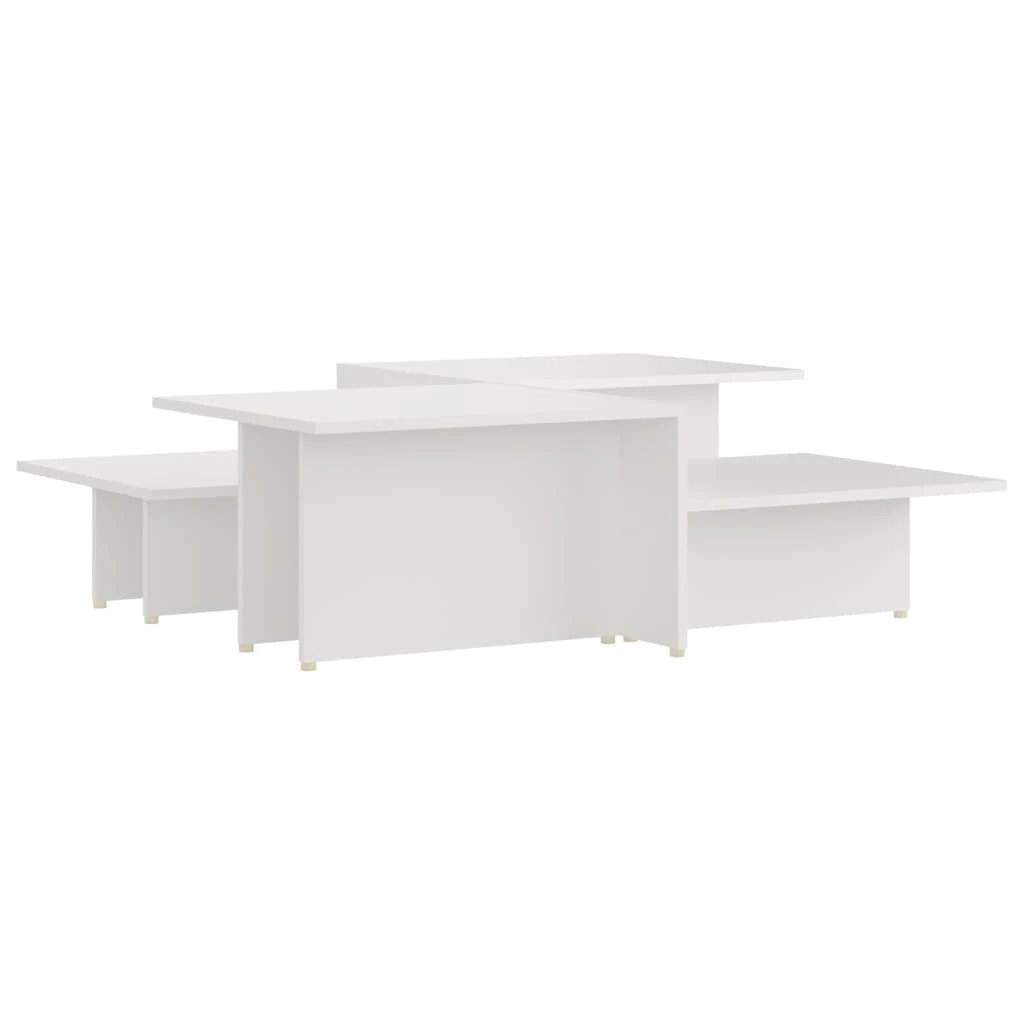 vidaXL vidaXL Coffee Tables 111.5x50x33 cm White Lounge - Coffee Table