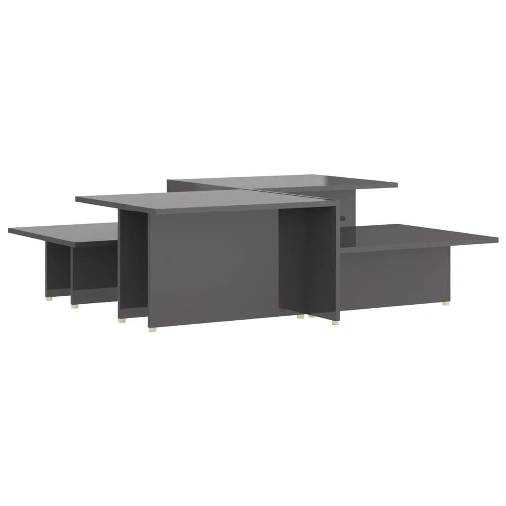 vidaXL VidaXL Two Tier Coffee Tables 111.5x50x33 Home - Coffee Table