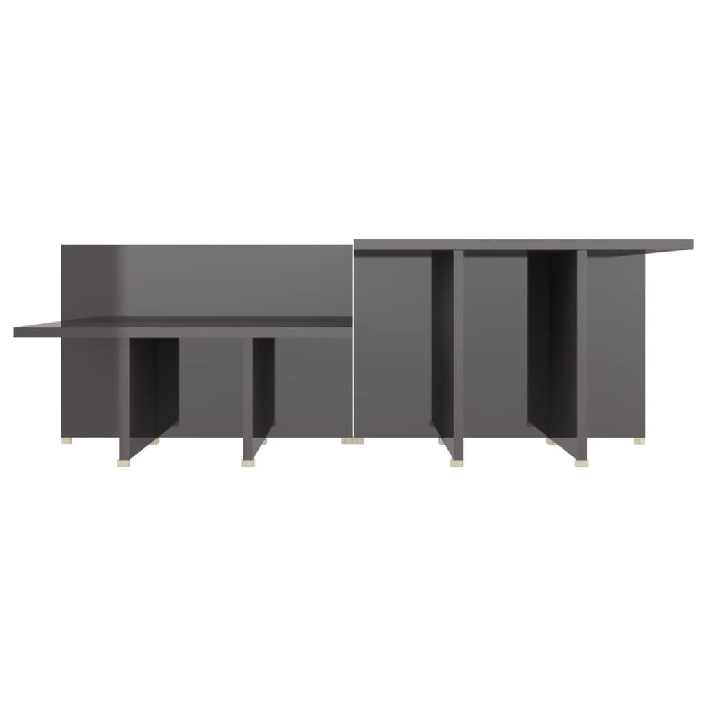 VidaXL Two Tier Coffee Tables 111.5x50x33 Home by vidaXL