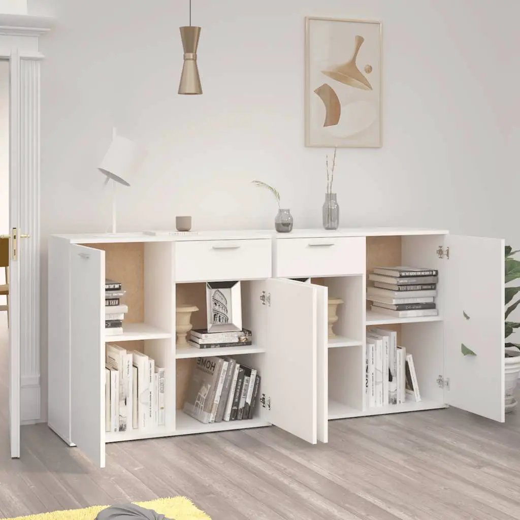 vidaXL vidaXL Sideboard White 160x36x75 cm Engineered Wood - Sideboard