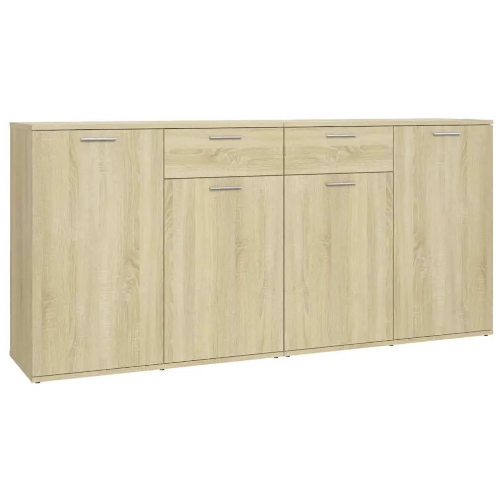 vidaXL vidaXL Sideboard Sonoma Oak 160x36x75 cm Engineered Wood - Sideboard