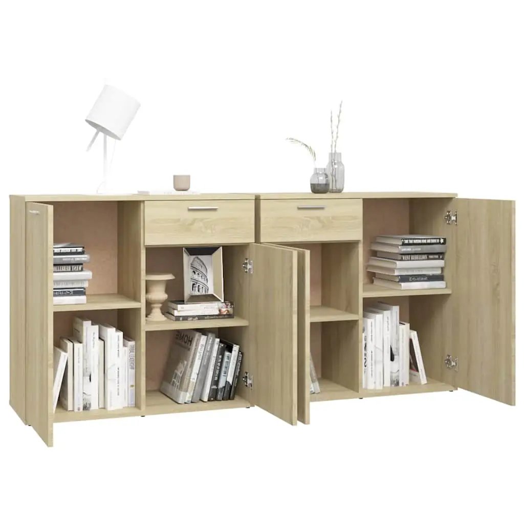 vidaXL vidaXL Sideboard Sonoma Oak 160x36x75 cm Engineered Wood - Sideboard