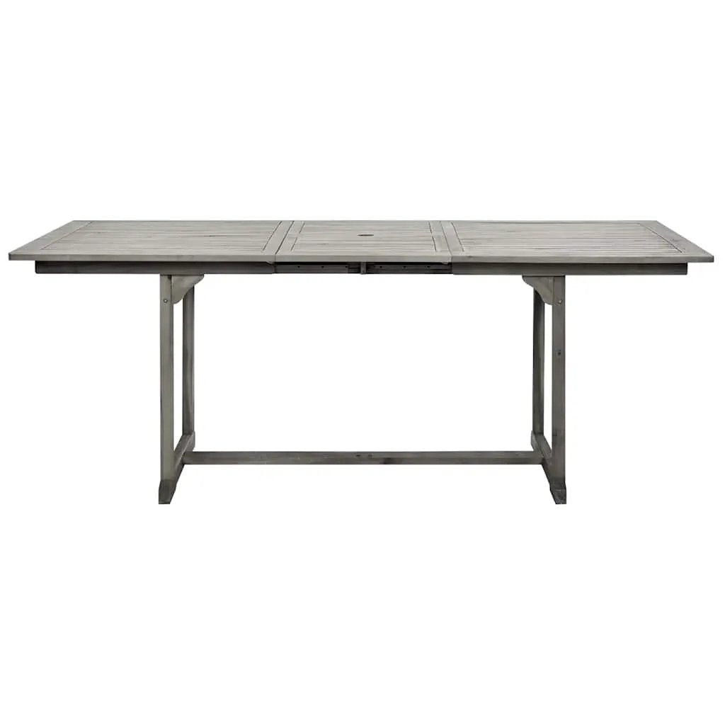 vidaXL vidaXL Garden Dining Table (150-200)x100x75 cm Solid Acacia Wood - Garden Table