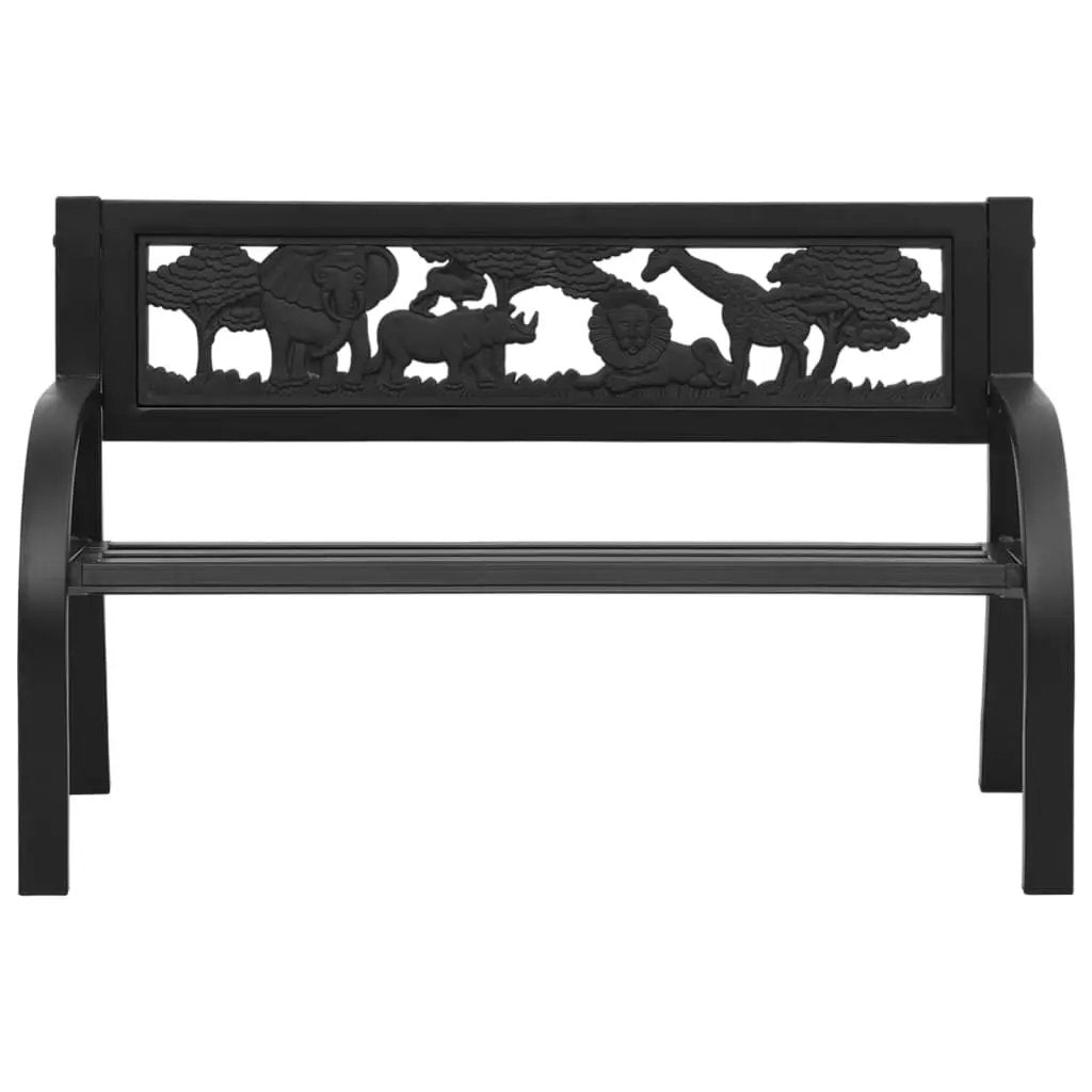 vidaXL vidaXL Children Garden Bench 86 cm Steel - Garden Chairs