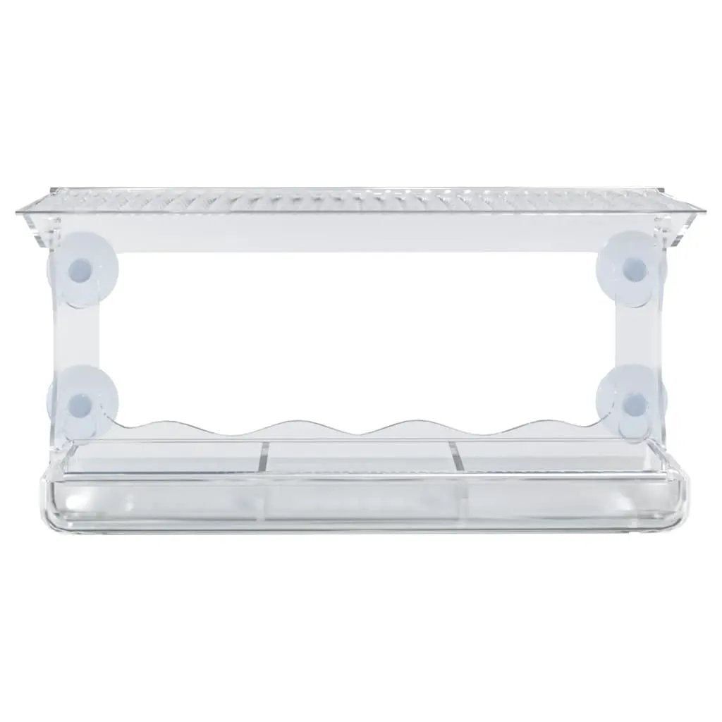 vidaXL vidaXL Window Bird Feeders 2 pcs Acrylic 30x12x15 cm - Bird Feeder