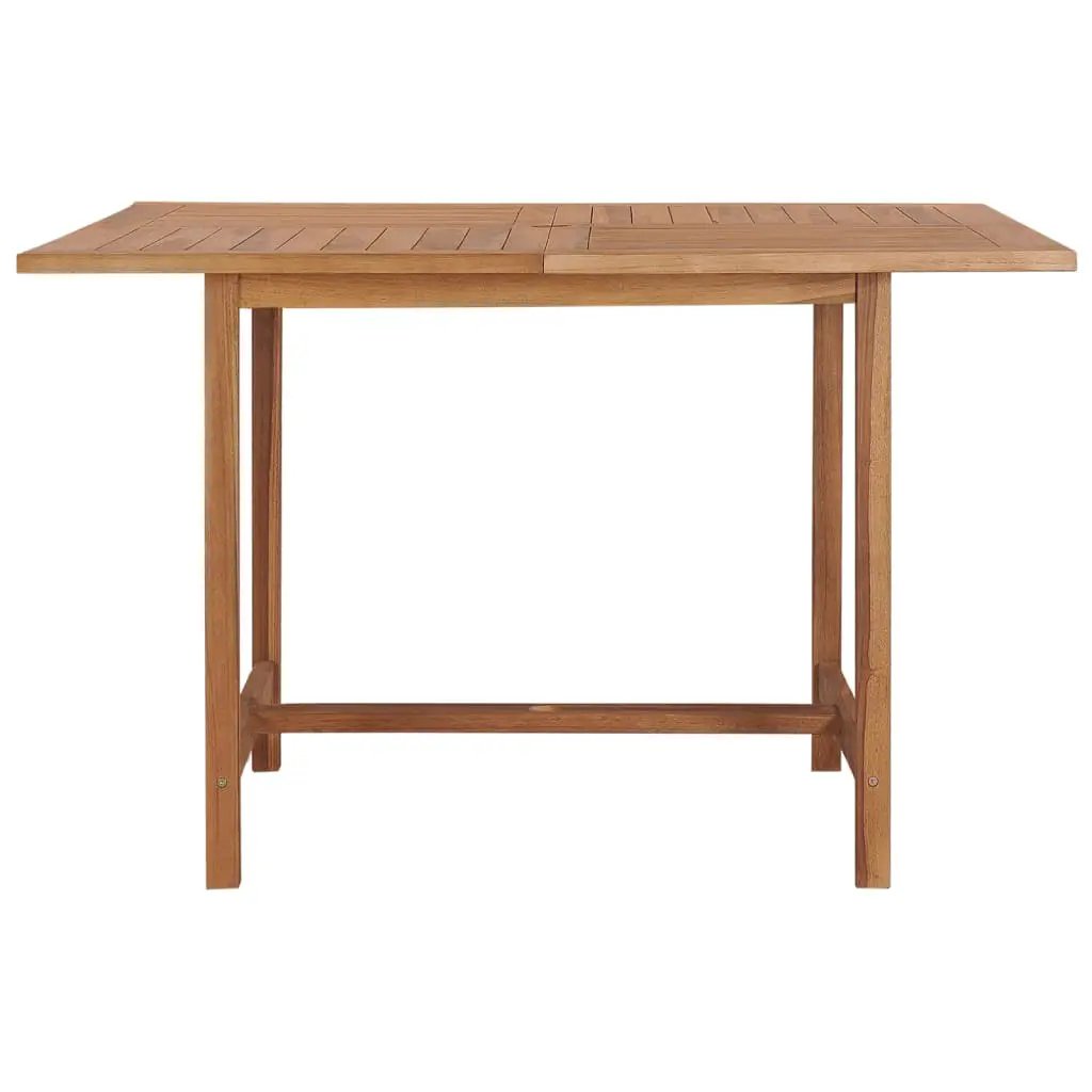vidaXL vidaXL Garden Dining Table 110x110x75 cm Solid Wood Teak - Dining Table