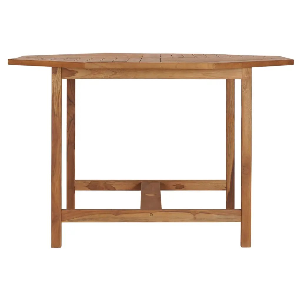 vidaXL vidaXL Garden Dining Table 110x110x75 cm Solid Wood Teak - Dining Table