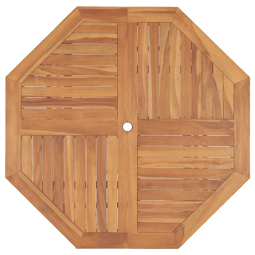 vidaXL vidaXL Garden Dining Table 110x110x75 cm Solid Wood Teak - Dining Table