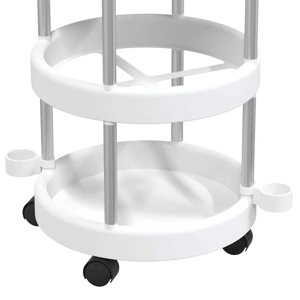 vidaXL Cleaning Trolley with Storage Basket Aluminium - from vidaXL