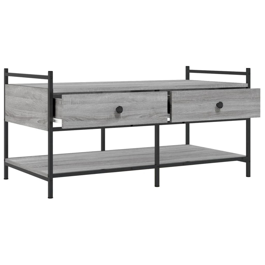 VidaXL Coffee Table 99x50x50 Engineered Wood Home by vidaXL