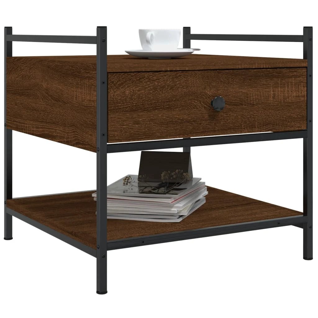 vidaXL vidaXL CoffeeTable 50x50x50 Eng Wood LivingRoom - Coffee Table