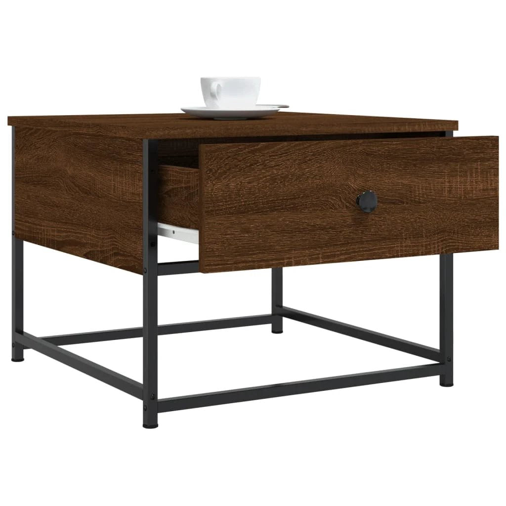 VidaXL Coffee Table 51x51x40 cm Engineered Wood Moisture Resistant For Living Rooms by vidaXL