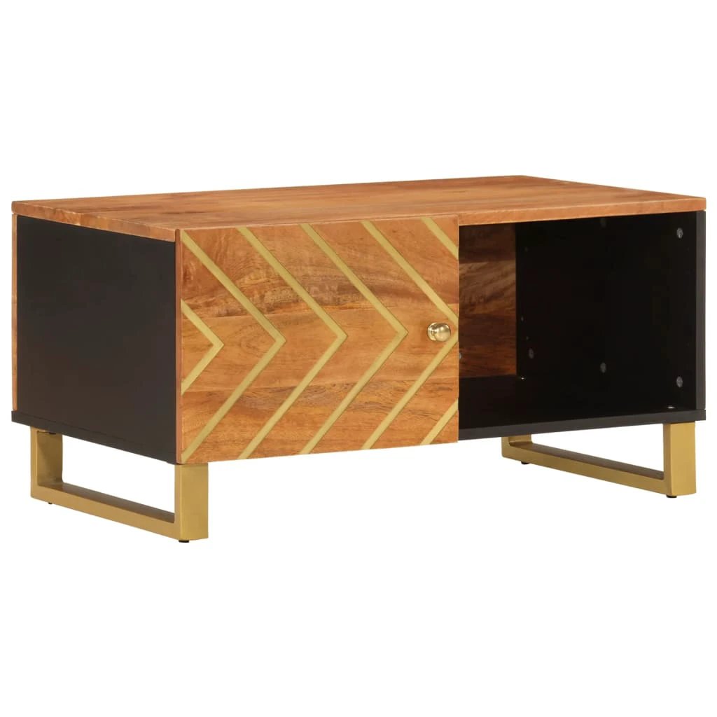 VidaXL Coffee Table 80x50x40 Solid Mango Home by vidaXL