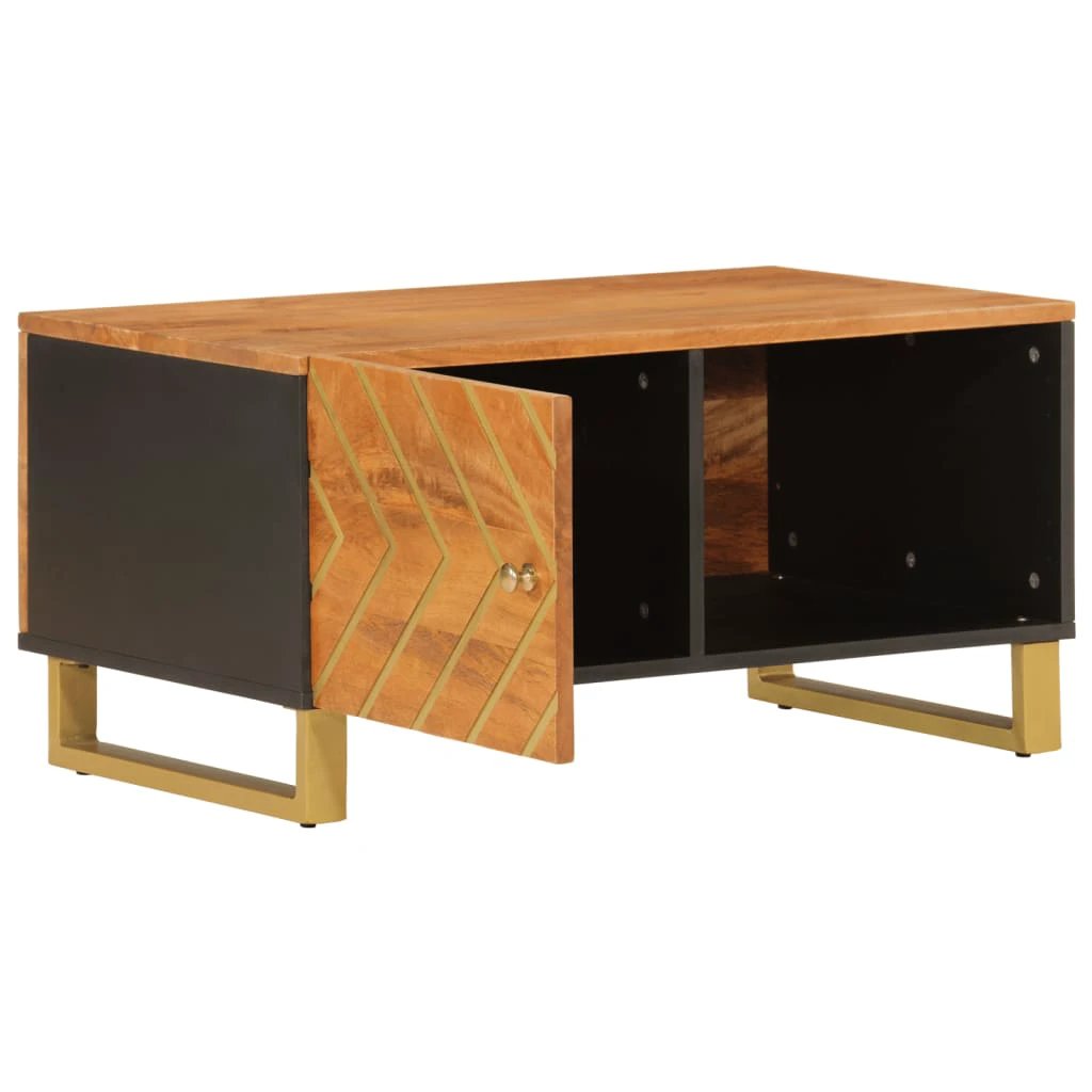 vidaXL VidaXL Coffee Table 80x50x40 Solid Mango Home - Coffee Table