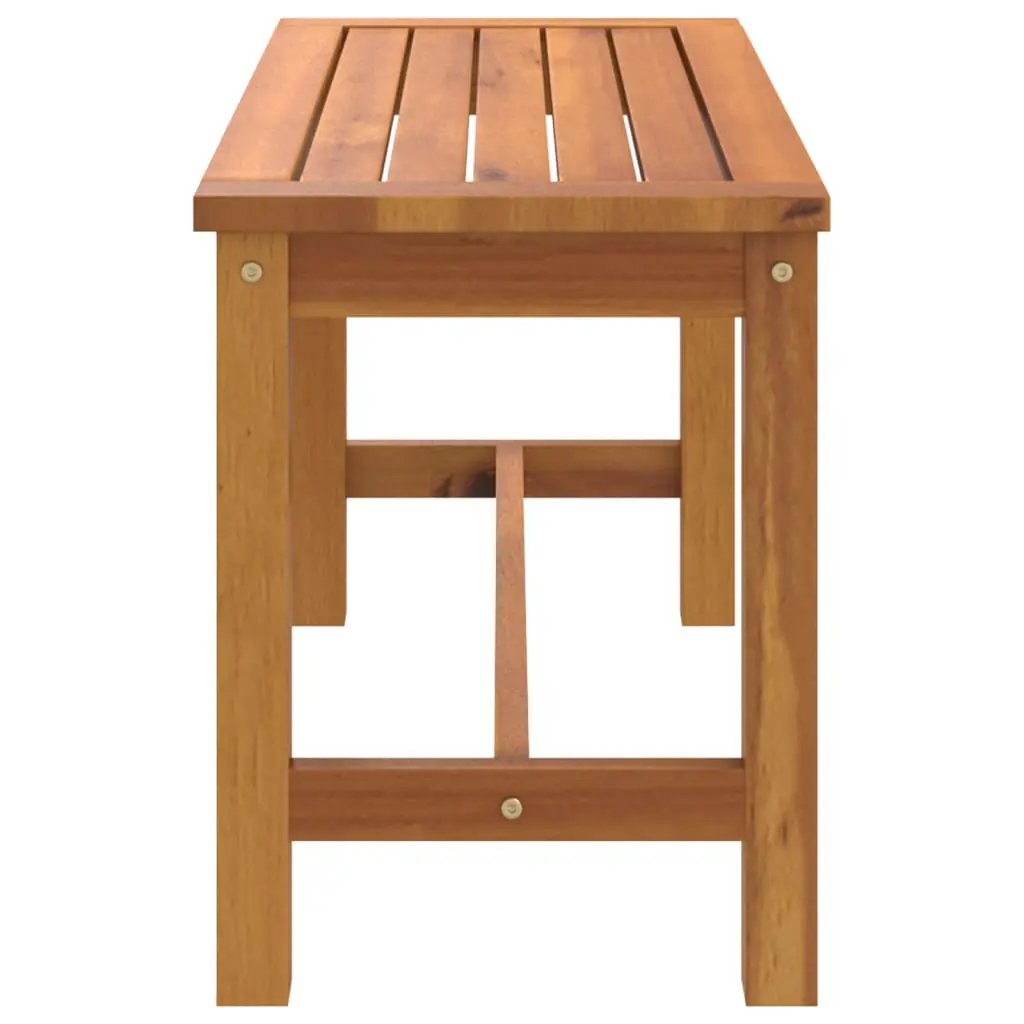 vidaXL vidaXL Garden Bench 80x35x45 cm Solid Wood Acacia - Garden Chairs