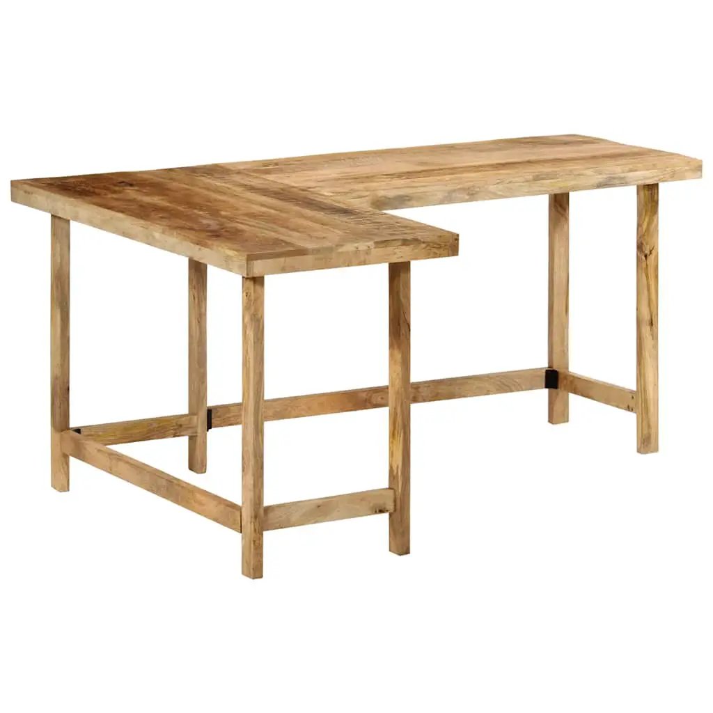 vidaXL vidaXL Desk 165x110x75 cm Solid Wood Mango - Desk