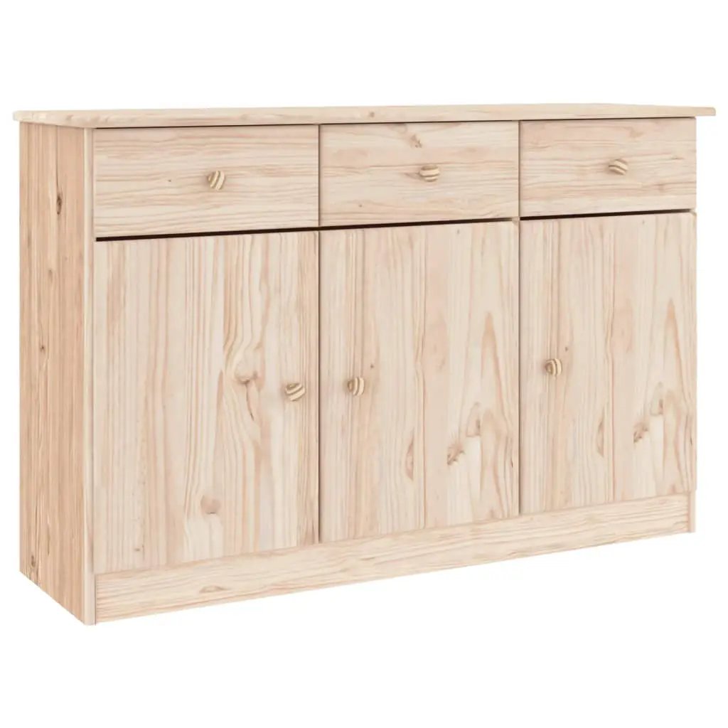 vidaXL vidaXL Sideboard ALTA 112x35x73 cm Solid Wood Pine - Sideboard