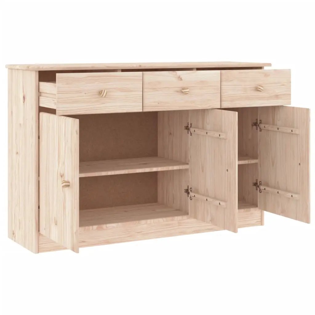 vidaXL vidaXL Sideboard ALTA 112x35x73 cm Solid Wood Pine - Sideboard