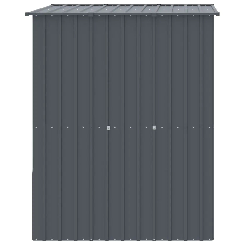 vidaXL Dog House with Roof Anthracite 165x153x181 cm Galvanised Steel - from vidaXL