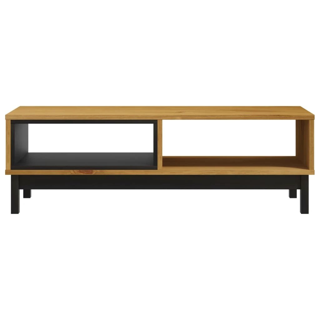 VidaXL Coffee Table 100x50x32.5 cm Solid Pine Rustic Finish Durable Living Room Decor by vidaXL