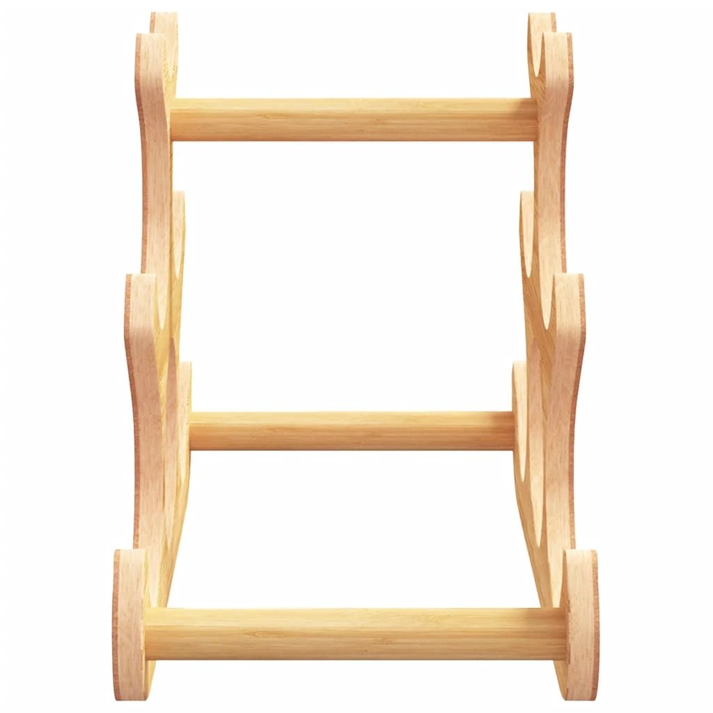 vidaXL vidaXL Wine Rack for 6 Bottles 35x18x25.5 cm Bamboo - Wine Rack