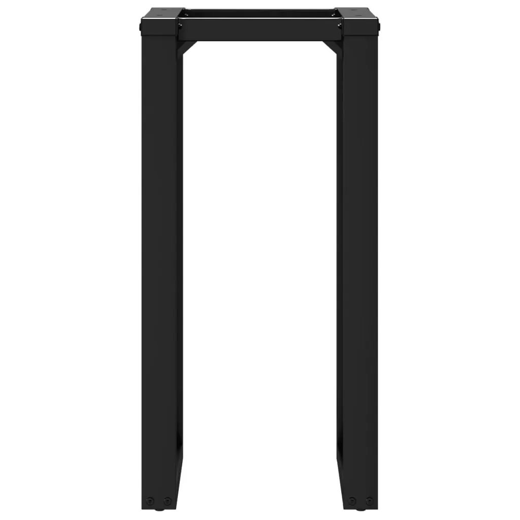 vidaXL vidaXL Dining Table Legs O-Frame 40x40x73 cm Steel - Dining Table