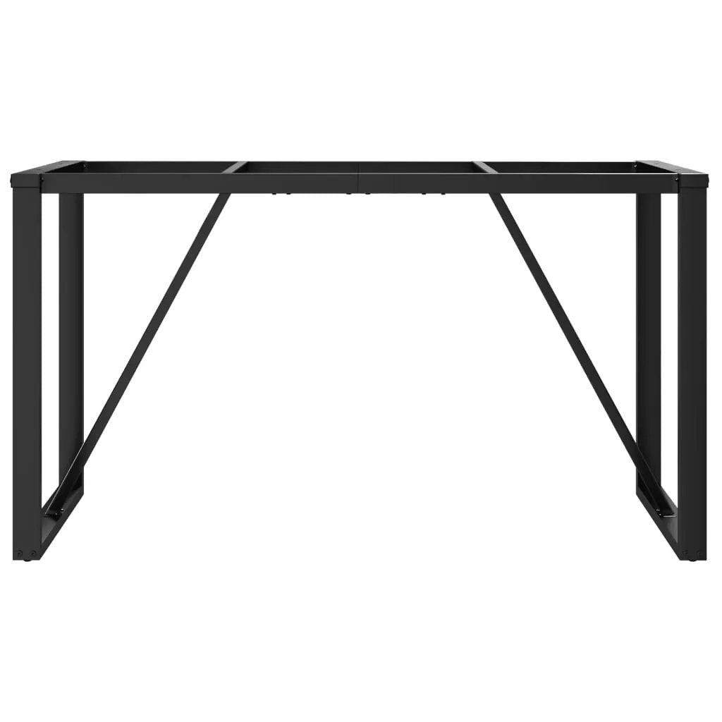 vidaXL vidaXL Dining Table Legs O-Frame 120x60x73 cm Steel - Dining Table