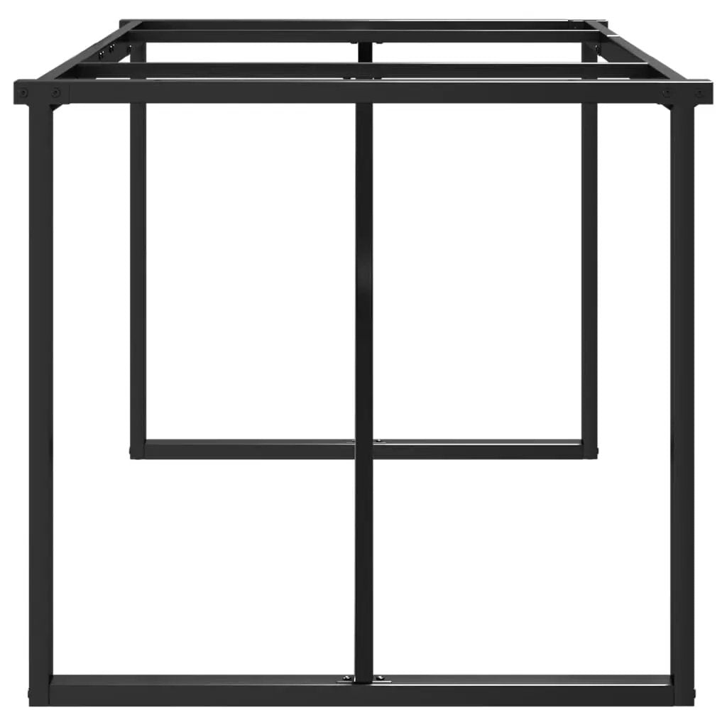 vidaXL vidaXL Dining Table Legs O-Frame 160x80x73 cm Steel - Dining Table
