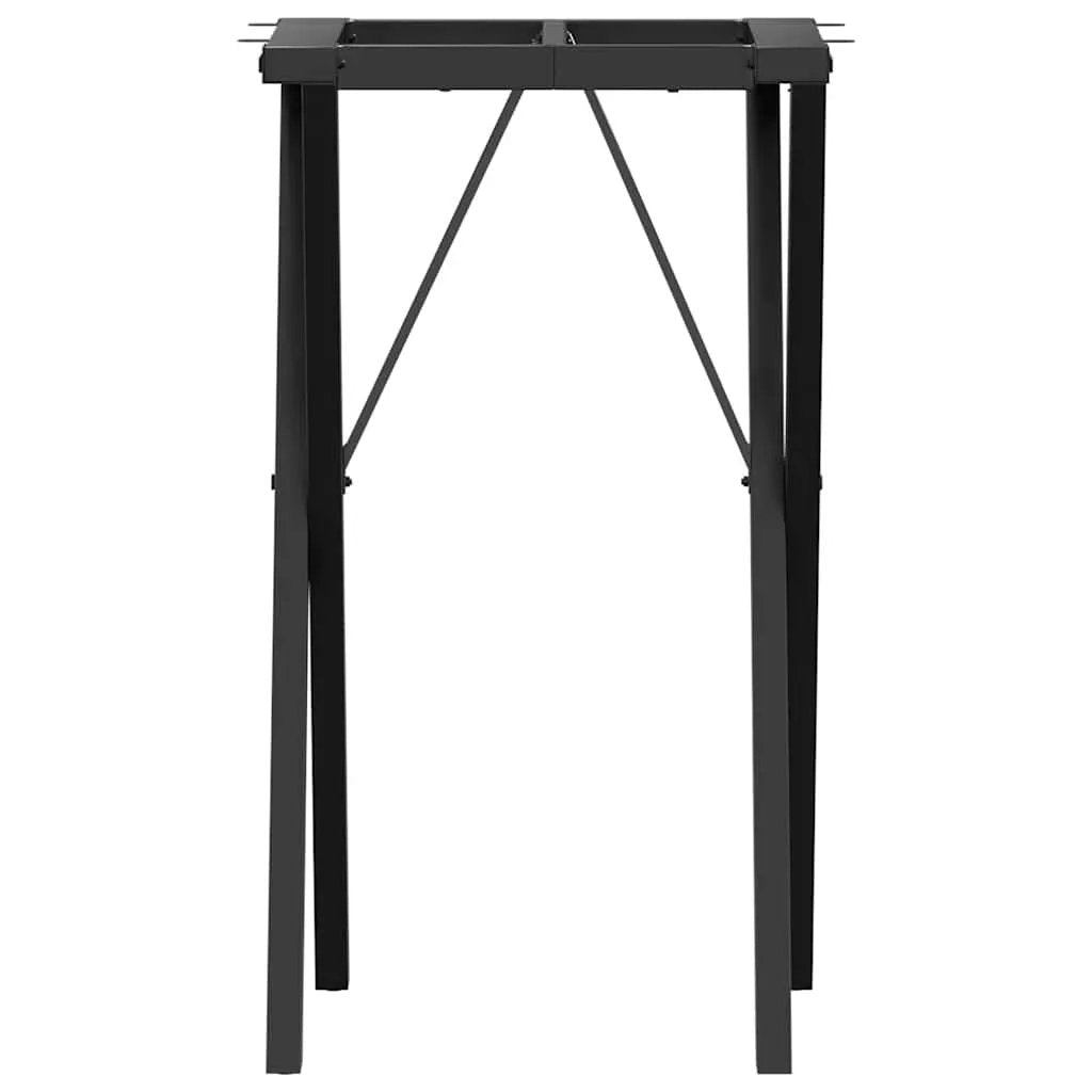 vidaXL vidaXL Dining Table Legs X-Frame 40x40x73 cm Steel - Dining Table
