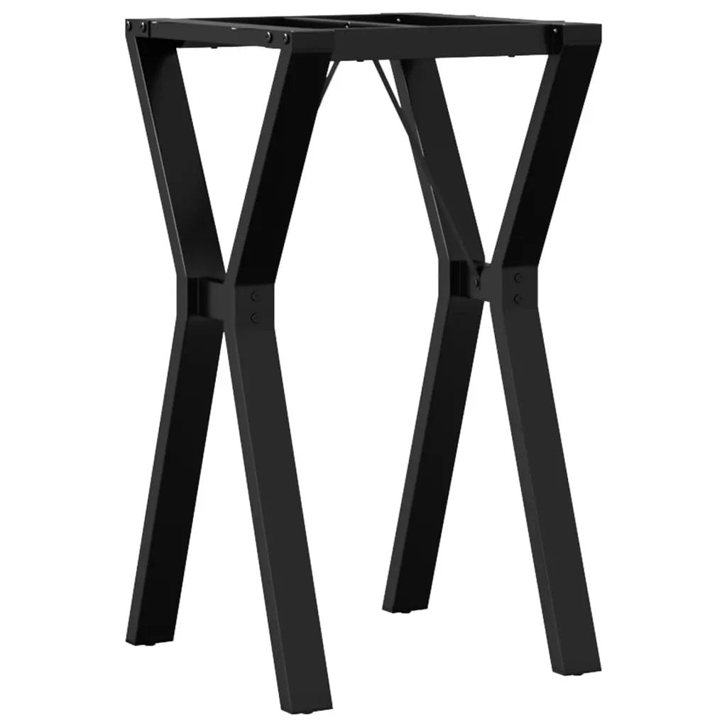 vidaXL vidaXL Dining Table Legs Y-Frame 40x40x73 cm Steel - Dining Table
