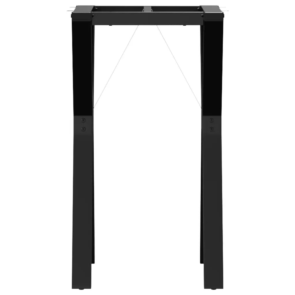 vidaXL vidaXL Dining Table Legs Y-Frame 40x40x73 cm Steel - Dining Table