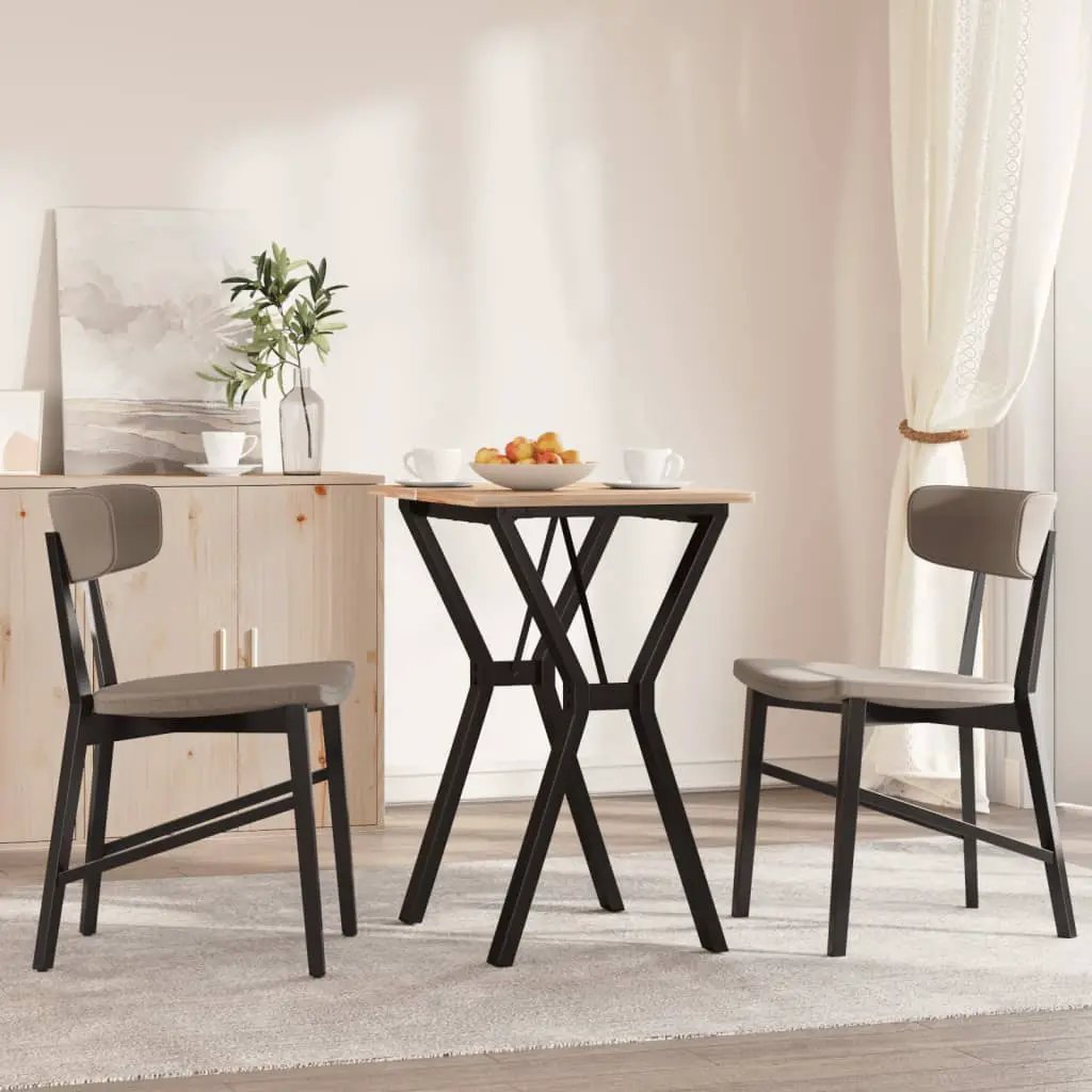 vidaXL vidaXL Dining Table Legs Y-Frame 50x40x73 cm Steel - Dining Table
