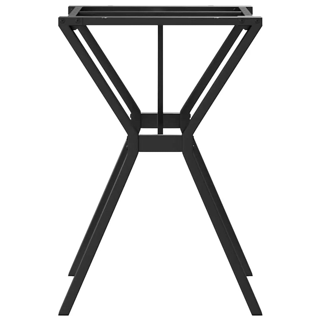 vidaXL vidaXL Dining Table Legs Y-Frame 60x50x73 cm Steel - Dining Table